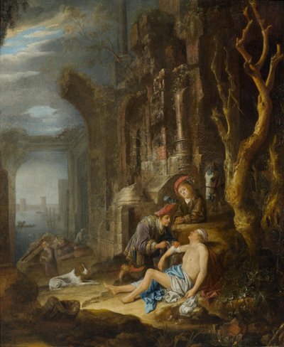 The Good Samaritan by Jan Adriaensz van Staveren